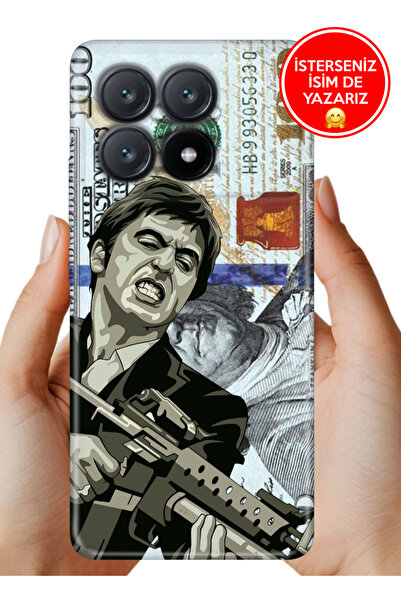POCO Xiaomi Poco X6 Pro Kılıf Desenli Baskılı Kamera Korumalı Silikon Montana