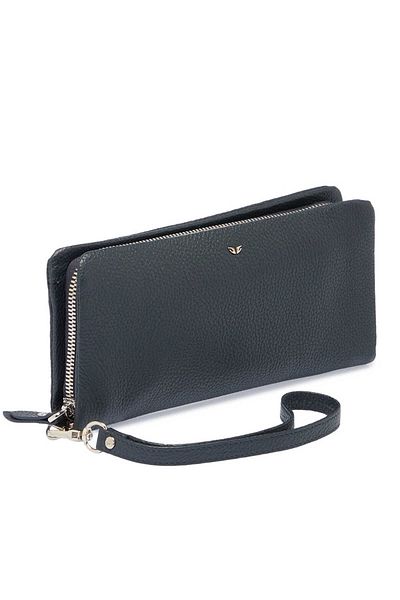 Tergan Δερμάτινη ανδρική τσάντα Navy Blue 1603X86