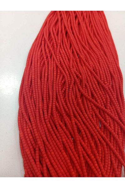 Ralp Moda Afghan Bead for Minimalist Designs 3 Strings Is 30-32 cm 1 Bead Length Is 1.5 mm and Width Is 2 Mm.