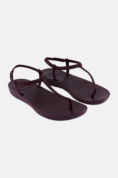 Fitflop Women Iqushion Splash Sandals, Dark Purple