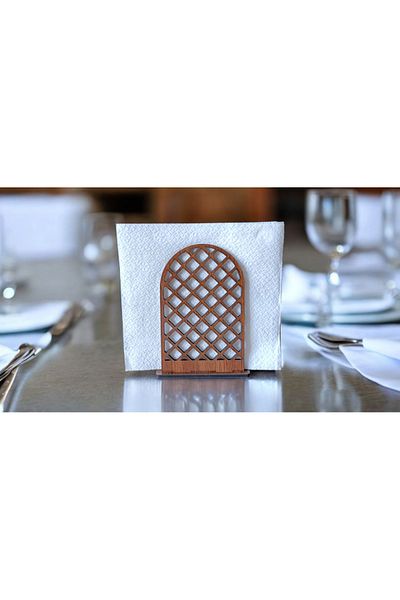 Home Wooden Elegant Napkin Holder