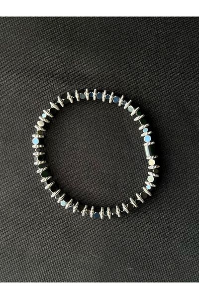 Tuana Trend High Quality Hematite Natural Stone Bracelet Stem Chakra Balance Positive Energy Stone