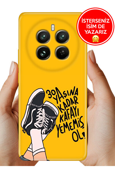 realme 12 Pro (RMX3842) Kılıf Desenli Baskılı Lens Korumalı Silikon 30 Yaşına...