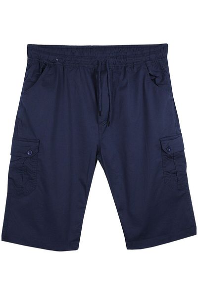 tambattal Large Size Lycra Gabardine Capri with Cargo Pocket