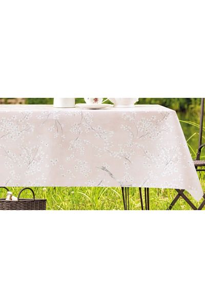 Madame Coco Pvc Mesa Cover - Powder Border