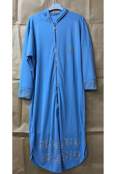Talha ROCHIE SCURTĂ CU GLUGĂ CU PIETRE 990