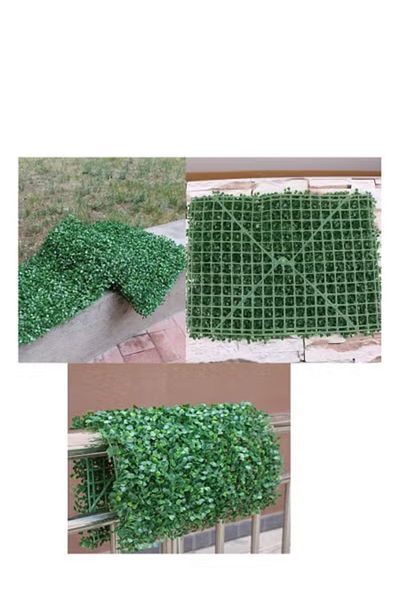 co arma 60*40cm Artificial Grass Wall Set of 5 Pieces for Garden, Home and Pool Decoration