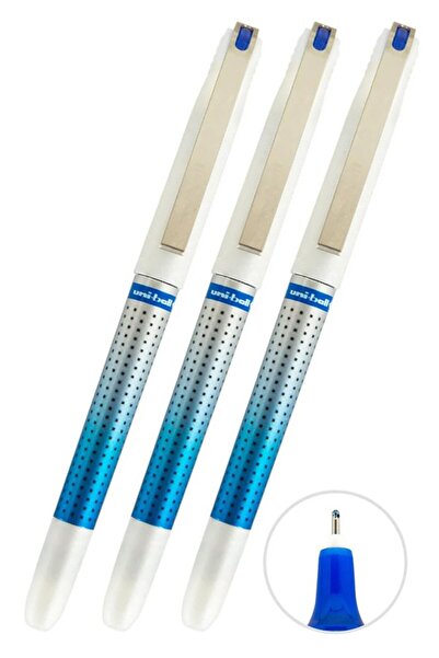 Artlantis Pix albastru cu vârf ac, 3 bucăți, Uniball Eye Needle, 0,7 mm, Ub-1...
