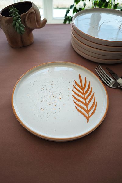 Dfn Life Başak 19 cm 6-Piece Cake Plate - Presentation Set