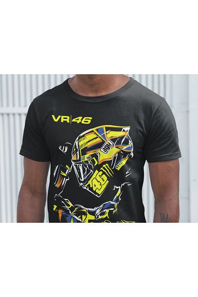 MAGORS ΜΠΟΥΜΕΛΟ ROSSI 46 DOCTOR PRINTED ΚΟΝΤΟΜΑΝΙΚΟ ΜΑΥΡΟ BIKER