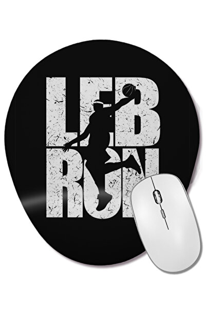 BASKI DÜNYASI Ο Λεμπρόν Τζέιμς ο Κινγκ Τζέιμς ορθογώνιο ποντίκι με υποστήριξη...