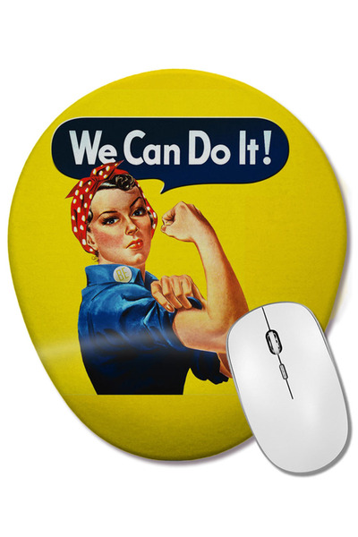 BASKI DÜNYASI Μπορούμε να κάνουμε και αυτό Οβάλ ποντίκι με υποστήριξη καρπού