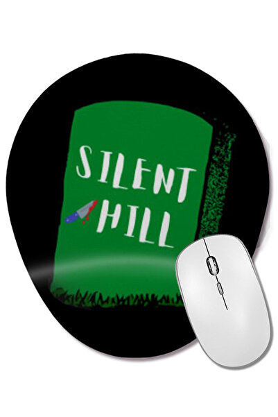 BASKI DÜNYASI Mouse Pad oval Silent Hill cu suport pentru încheietura mâinii