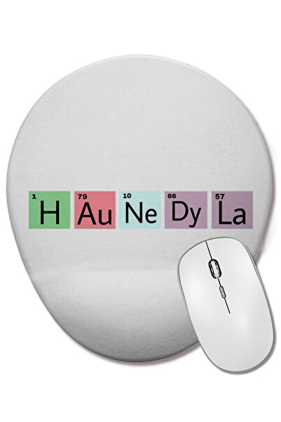 BASKI DÜNYASI Mouse Pad oval Rivriv Black Sea cu suport pentru încheietura mâ...