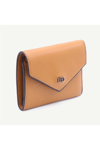 Uderra Leather محفظة نسائية من الجلد الطبيعي باللون البني الحليبي من Uderra -...