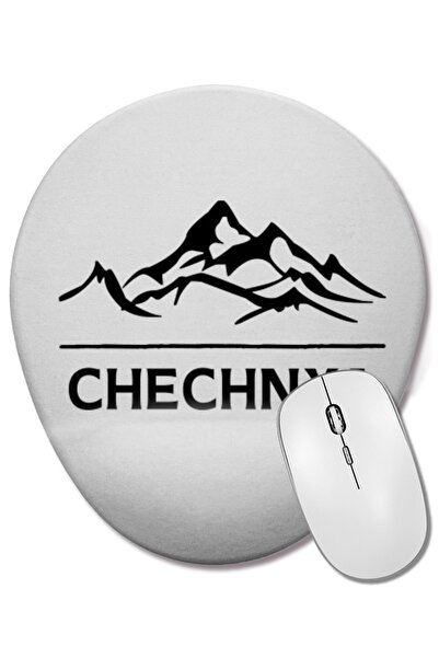 BASKI DÜNYASI Οβάλ ποντίκι με υποστήριξη καρπού Chechenya Chechenya Chechen