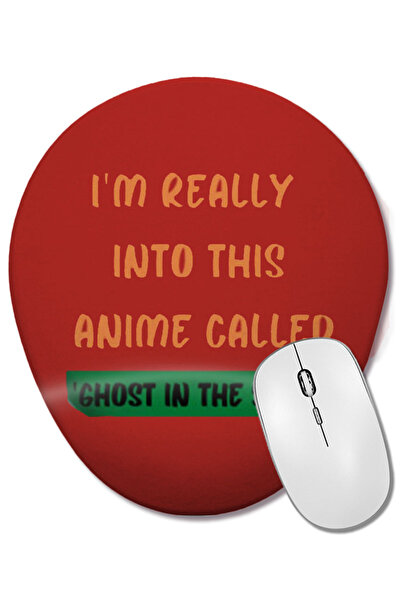 BASKI DÜNYASI Mouse Pad oval cu suport pentru încheietura mâinii, Anime In The Streets, Hentai in The Sheets
