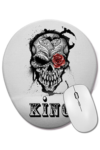 BASKI DÜNYASI Οβάλ ποντίκι με υποστήριξη καρπού King Queen