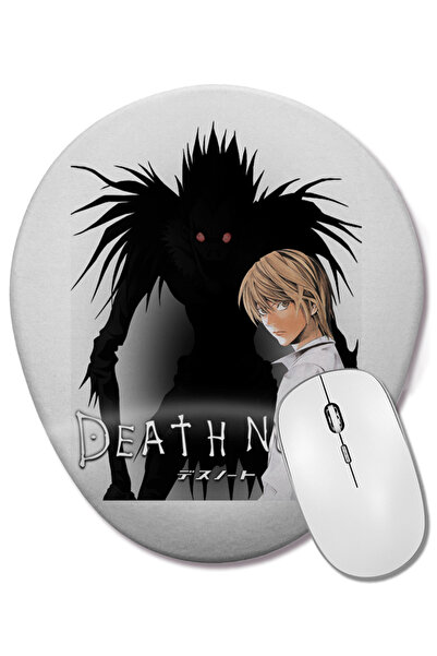 BASKI DÜNYASI Οβάλ ποντίκι ποντικοπολιτείας Death Note Kira με στήριγμα καρπού