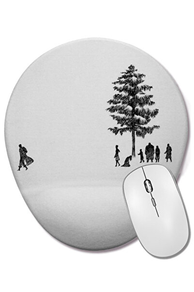 BASKI DÜNYASI Berserk ovalna podloga za miša sa podrškom za zglob