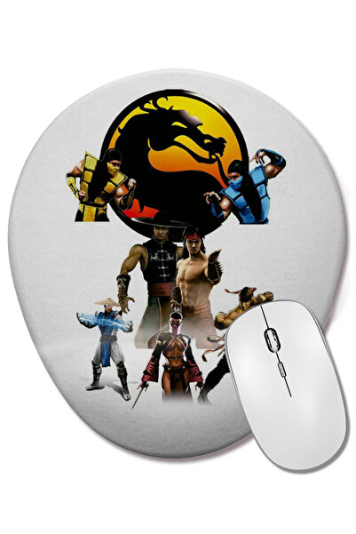 BASKI DÜNYASI Pedido Do Cliente Mortal Kombat Mouse Pad oval cu suport pentru...