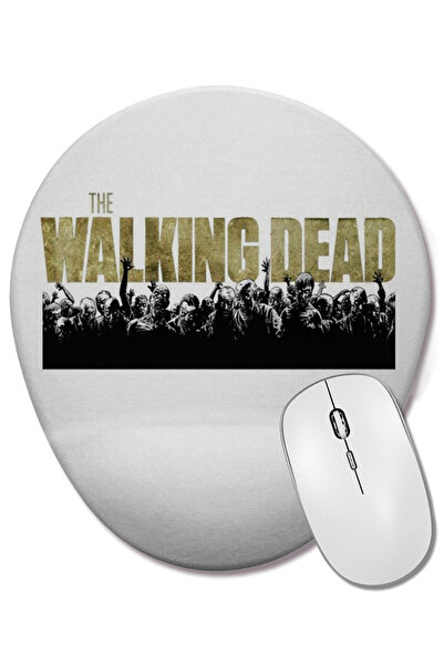 BASKI DÜNYASI Mouse Pad oval The Walking Dead cu suport pentru încheietura mâ...