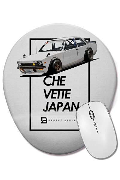 BASKI DÜNYASI Οβάλ ποντίκι ποντικοπολεμικής χρήσης με στήριγμα καρπού τύπου J...