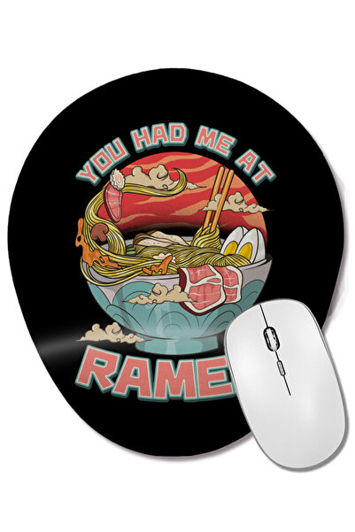 BASKI DÜNYASI Mouse Pad oval cu suport pentru încheietura mâinii, cu design a...