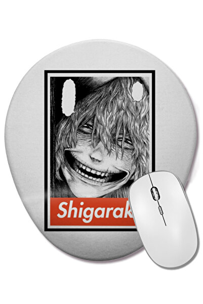 BASKI DÜNYASI My Hero Academia Obey Shigaraki My Hero Academia Mouse Pad oval...