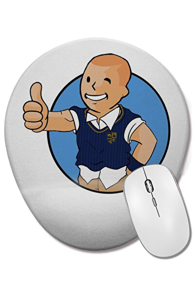 BASKI DÜNYASI Οβάλ ποντίκι ποντικοπολίτη με υποστήριξη καρπού Jimmy Hopkins V...