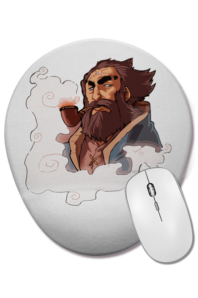 BASKI DÜNYASI Dota 2 Kunkka Οβάλ ποντίκι με υποστήριξη καρπού