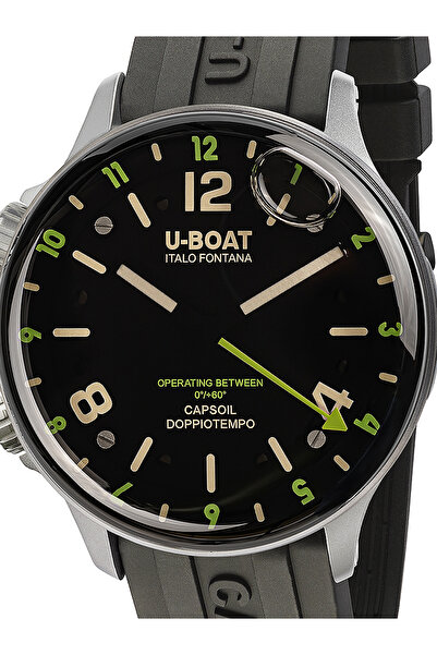 U-BOAT Ceas bărbătesc 8838/A, cuarț, 45 mm, 10 ATM