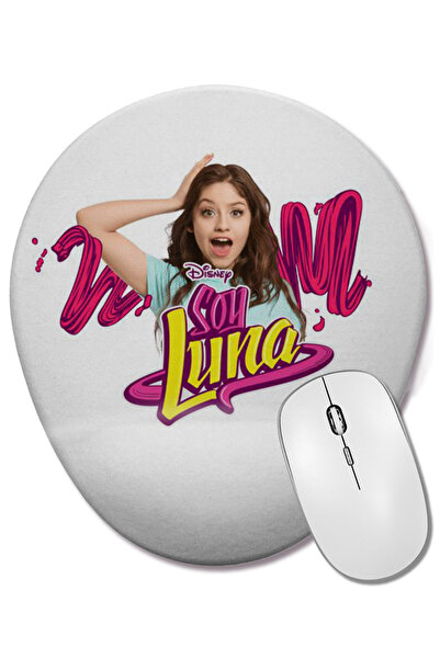 BASKI DÜNYASI Mouse Pad oval Soyluna cu suport pentru încheietura mâinii