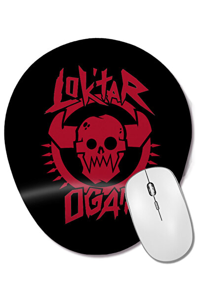 BASKI DÜNYASI Mouse Pad oval Loki cu suport pentru încheietura mâinii