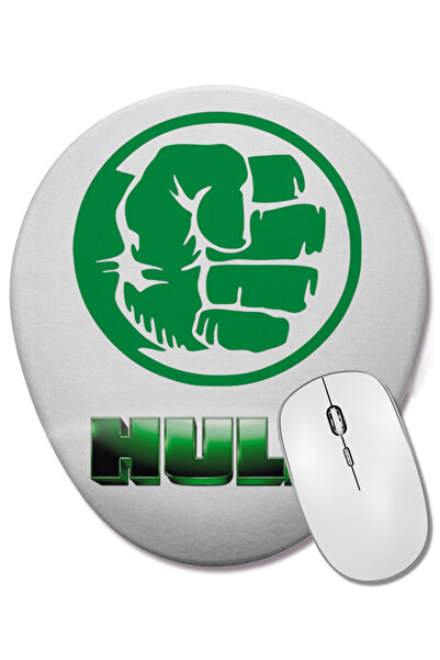 BASKI DÜNYASI Mouse Pad oval Hulk Model 5 cu suport pentru încheietura mâinii