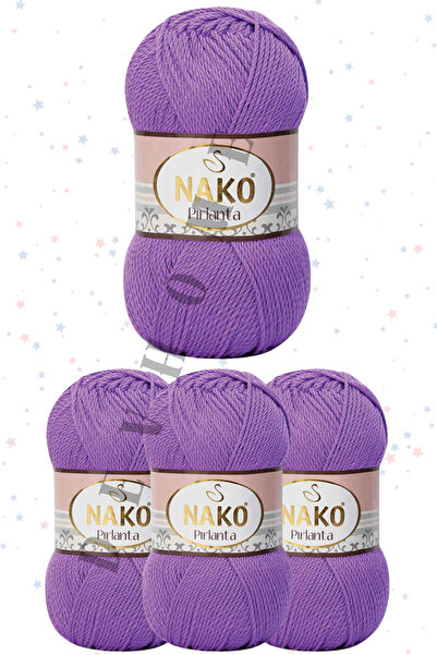 devhome Nako Diamond Ață de tricotat manuală Ață Amigurumi 4 buc. Culori mixt...