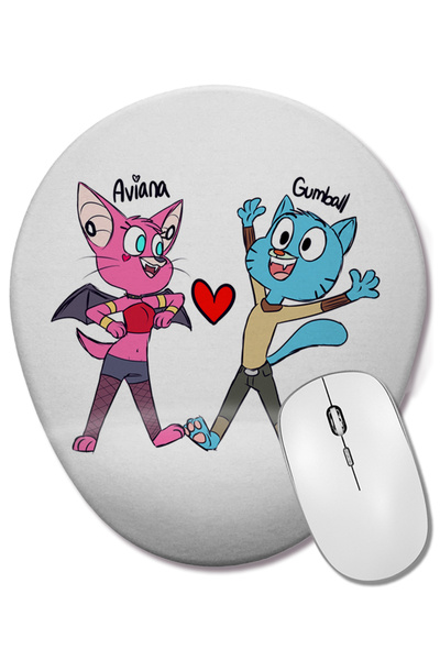 BASKI DÜNYASI Кеди Котка Бозайник Куче, Гъмбол Уотърсън Ариана Лав Подложка з...