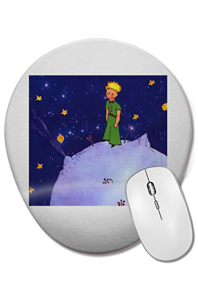BASKI DÜNYASI Mouse Pad oval Le Petit Prince Little Prince 06 cu suport pentr...