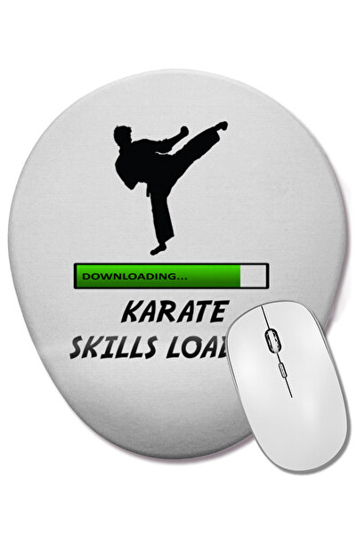 BASKI DÜNYASI Οβάλ ποντικάκι ποντικισμού με στήριγμα καρπού για προπόνηση καράτε