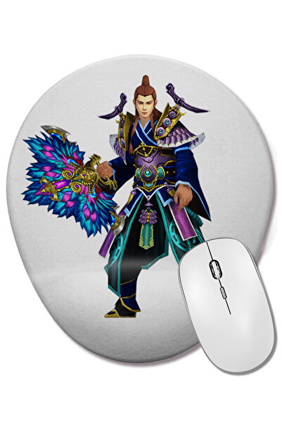 BASKI DÜNYASI Metin2 Shaman 02 Mouse Pad oval cu suport pentru încheietura mâinii