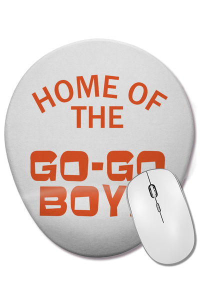 BASKI DÜNYASI Home Of The Go Go Boys, purtat de Debbie Harry, mouse pad oval ...
