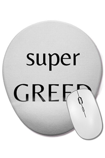 BASKI DÜNYASI Супер GREED Европейска суперлига Bilek Destekli Oval Mouse Pad