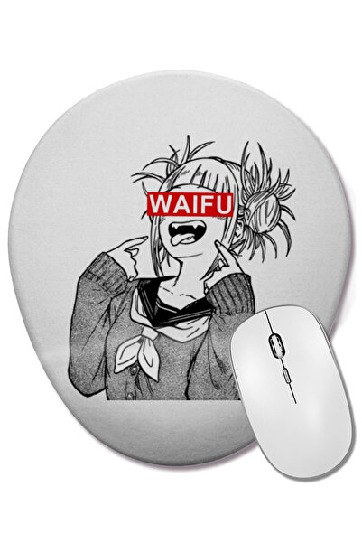BASKI DÜNYASI Mouse Pad oval Himiko Toga Waifu Anime cu suport pentru încheie...