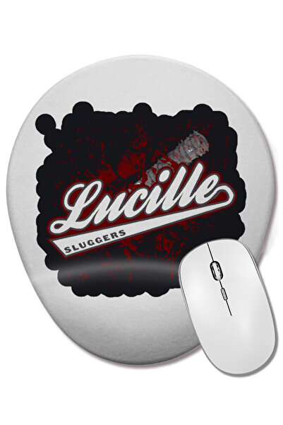 BASKI DÜNYASI Οβάλ ποντίκι ποντικοπολίτης Lucille Sluggers με στήριγμα καρπού