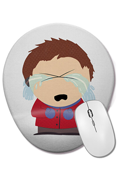 BASKI DÜNYASI South Park Eric Cartman 011 Овална подложка за мишка с опора за...