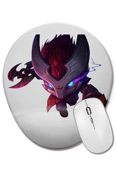 BASKI DÜNYASI Οβάλ ποντίκι με υποστήριξη καρπού Blood Moon Kennen