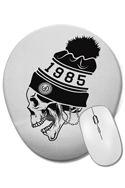 BASKI DÜNYASI Mouse Pad oval Skoll cu suport pentru încheietura mâinii