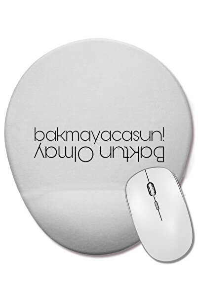 BASKI DÜNYASI Mouse Pad oval Baktun Olmay Mayakasun cu suport pentru încheiet...