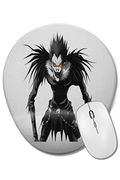 BASKI DÜNYASI Mouse Pad oval Ryuk cu suport pentru încheietura mâinii