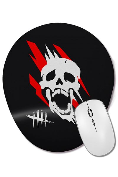 BASKI DÜNYASI لوحة ماوس بيضاوية مدعمة للمعصم من Dead By Daylight Toxıc Player